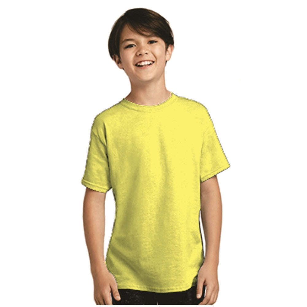 Playera Juvenil - Gildan Heavycotton 100% Algodón Manga Corta