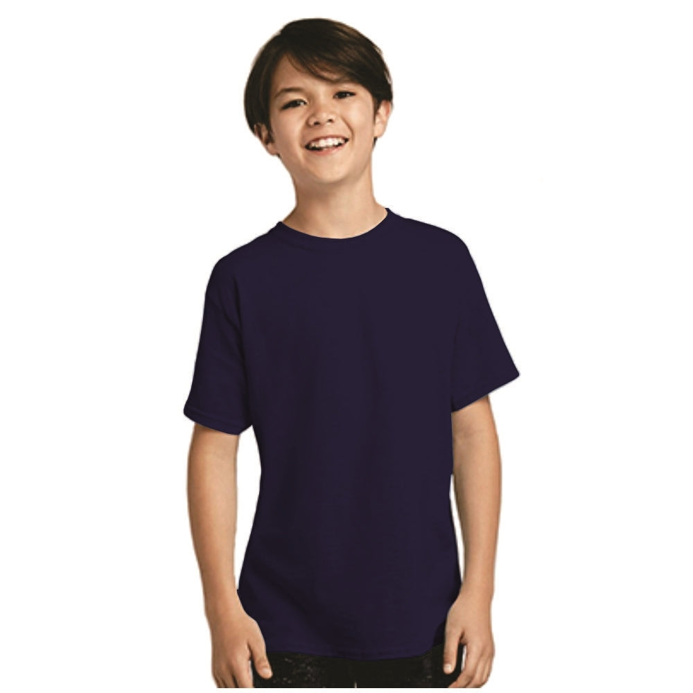 Playera Juvenil - Gildan Heavycotton 100% Algodón Manga Corta