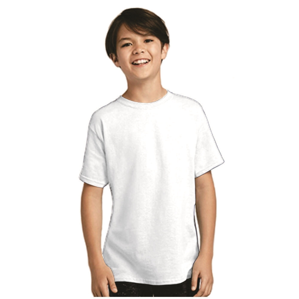 Playera Juvenil - Gildan Heavycotton 100% Algodón Manga Corta