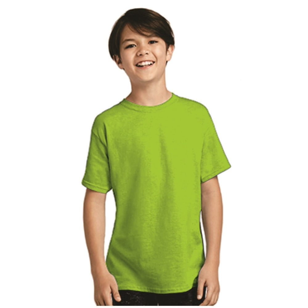 Playera Juvenil - Gildan Heavycotton 100% Algodón Manga Corta