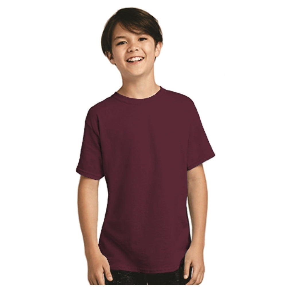 Playera Juvenil - Gildan Heavycotton 100% Algodón Manga Corta