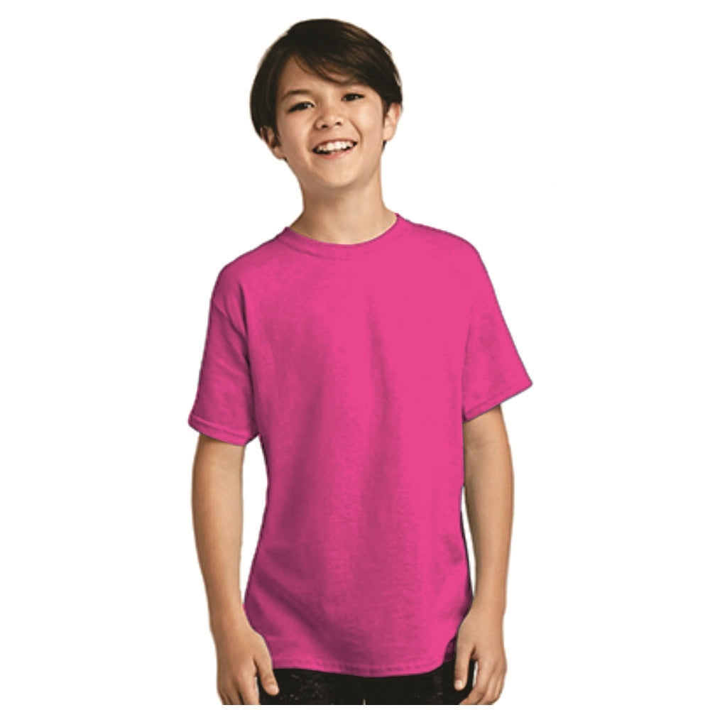 Playera Juvenil - Gildan Heavycotton 100% Algodón Manga Corta