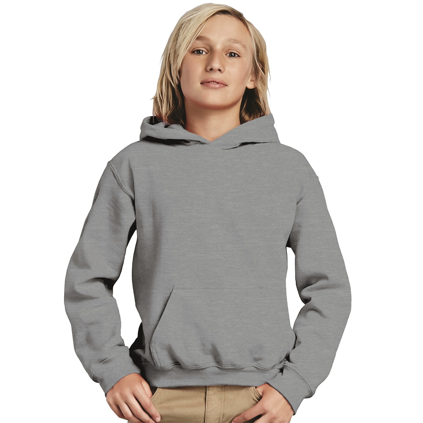 Sudadera Juvenil Hoodie - Gildan Basica con capucha