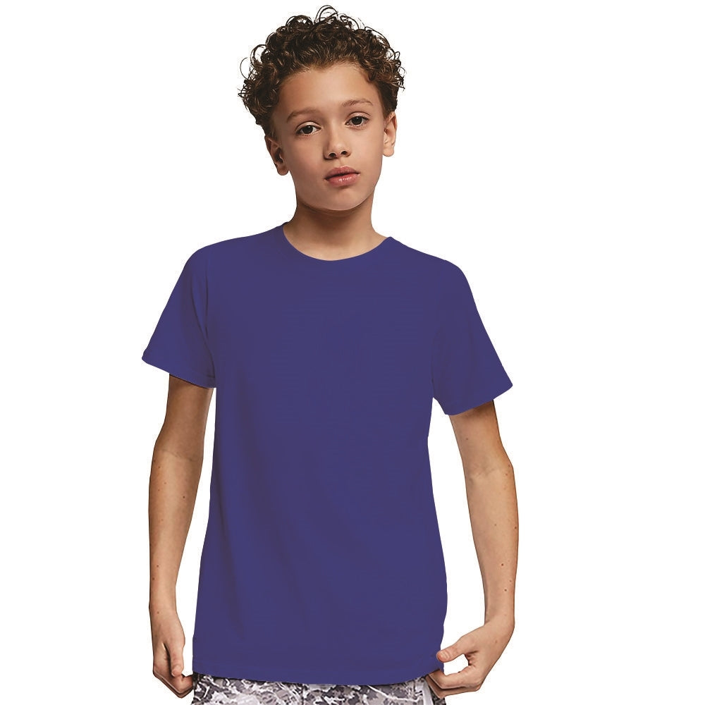 Playera Juvenil - Ultra Dry 100% Poli Manga Corta