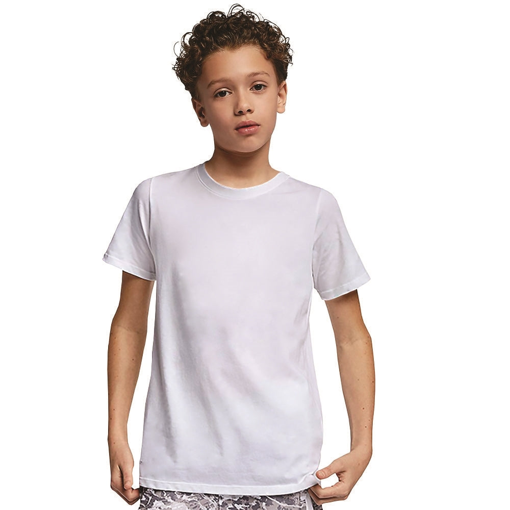 Playera Juvenil - Ultra Dry 100% Poli Manga Corta