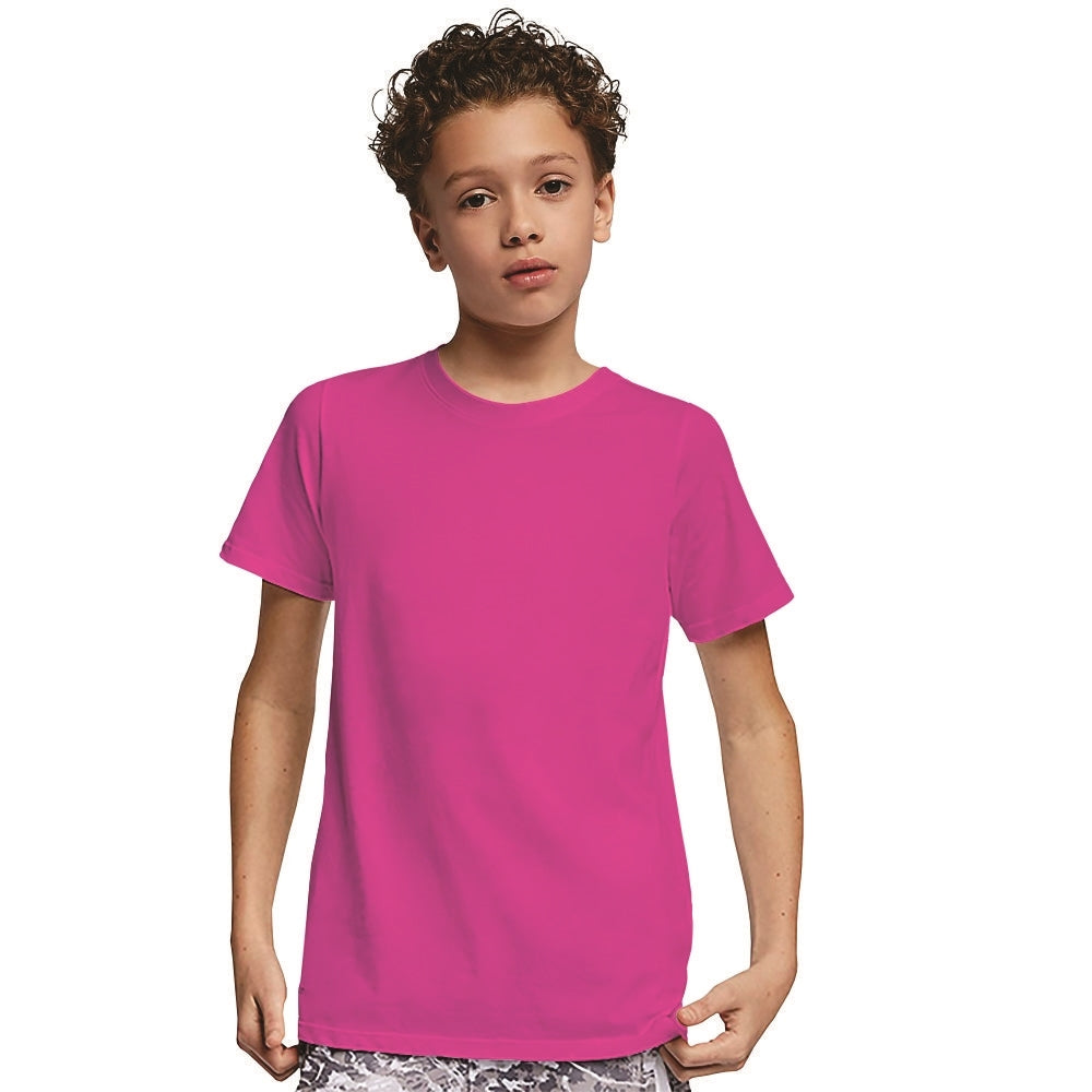 Playera Juvenil - Ultra Dry 100% Poli Manga Corta