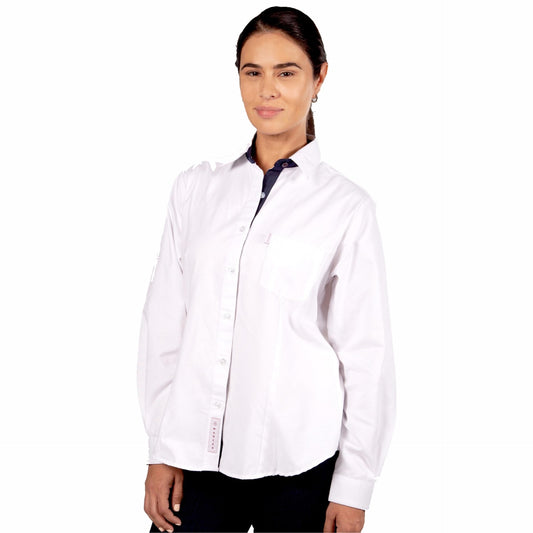 Camisa Dama - Magtex Oxford Manga Larga