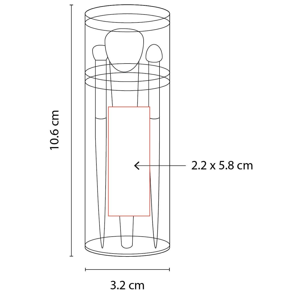 Brochas - Set Crystal Face