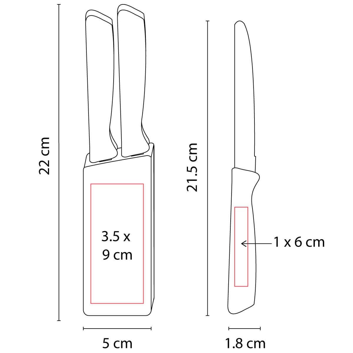 Set de Cuchillos - Corvi