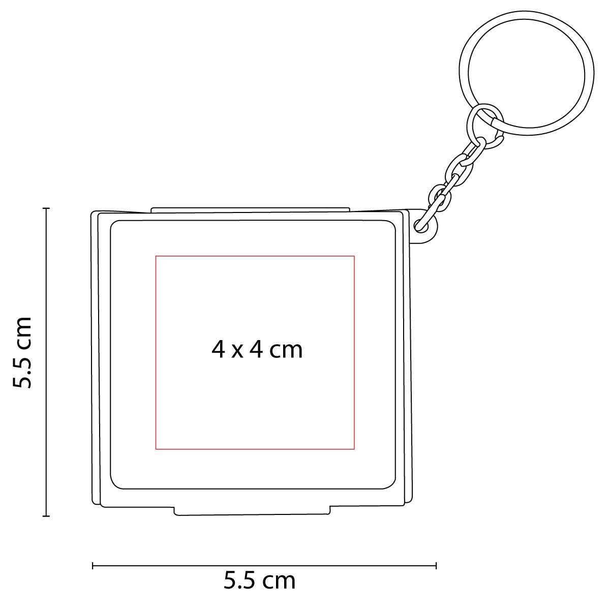 Llavero - Con pads de alcohol