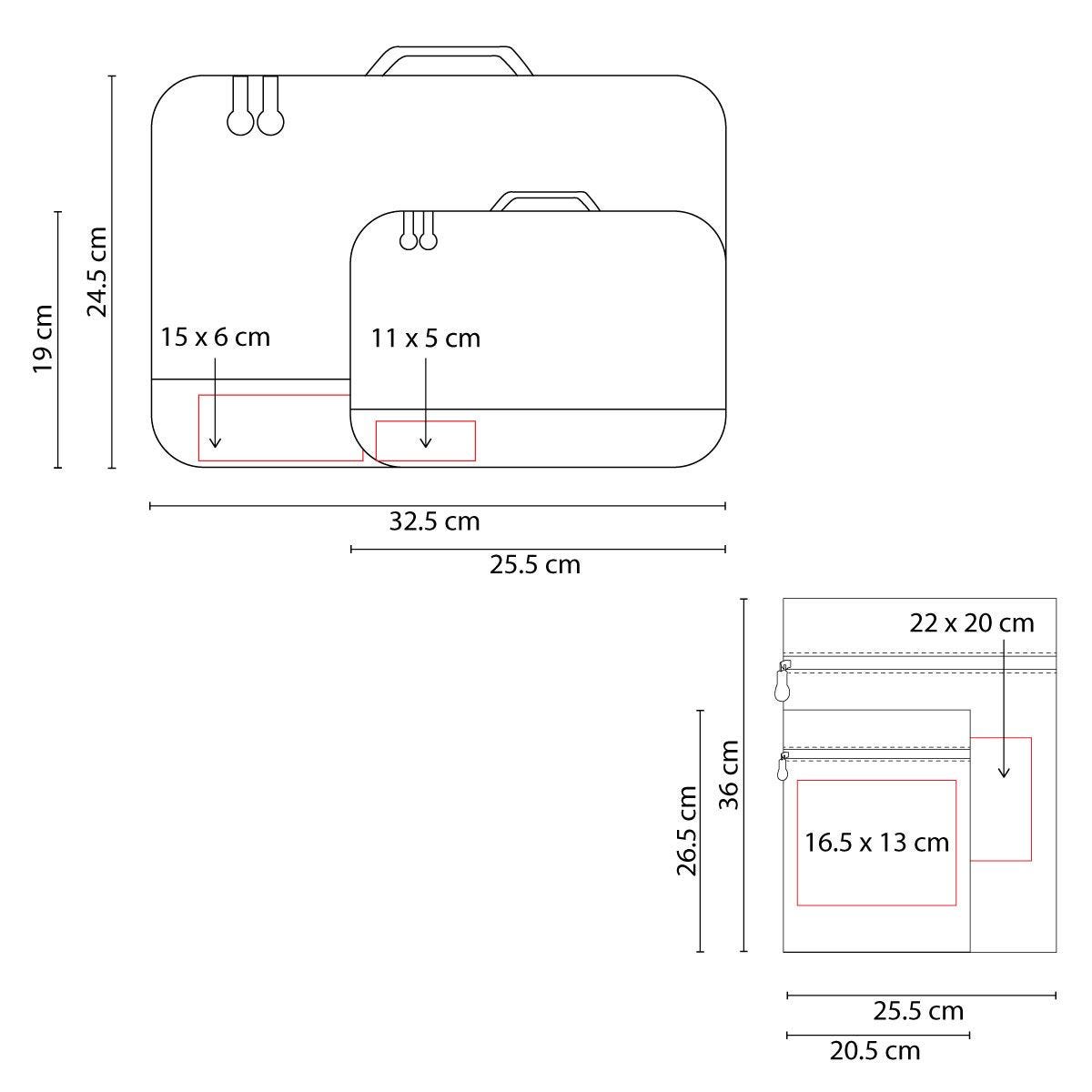 Set Organizador de Viaje - Cavtat